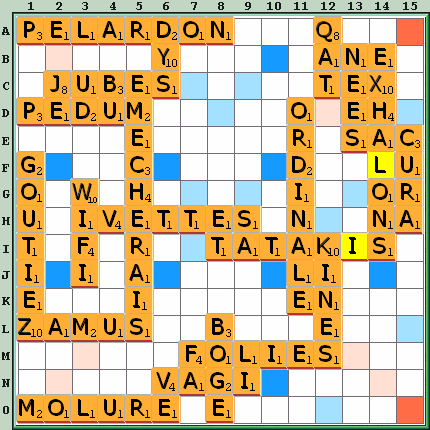 Grille de jeu