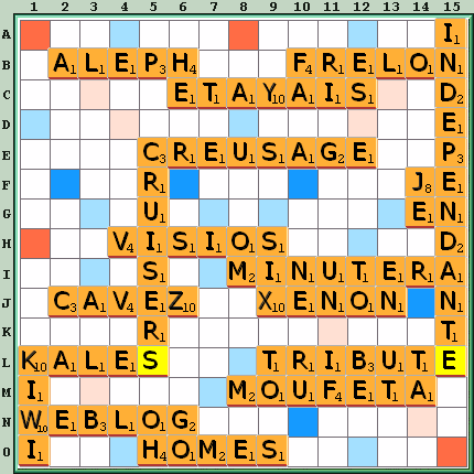 Grille de jeu