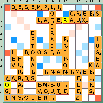 Grille de jeu