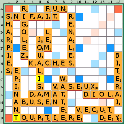Grille de jeu