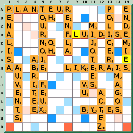 Grille de jeu