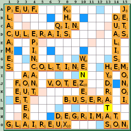 Grille de jeu