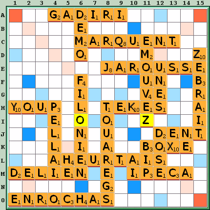 Grille de jeu