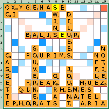 Grille de jeu