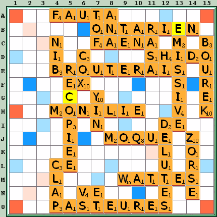 Grille de jeu