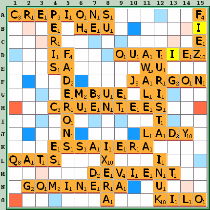 Grille de jeu