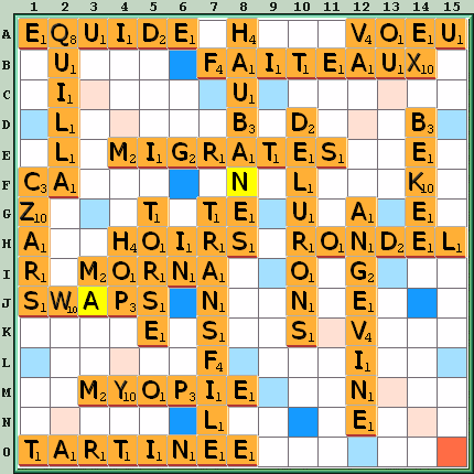 Grille de jeu