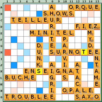 Grille de jeu