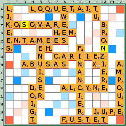 Grille de jeu