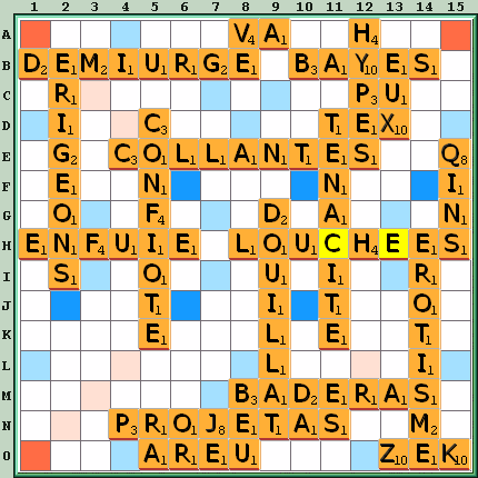Grille de jeu
