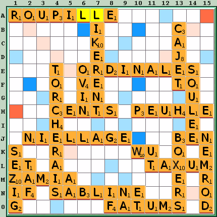 Grille de jeu