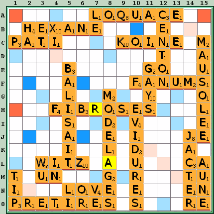 Grille de jeu