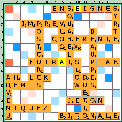 Grille de jeu