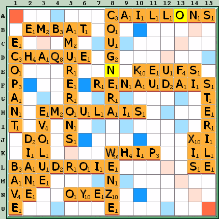 Grille de jeu