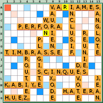 Grille de jeu