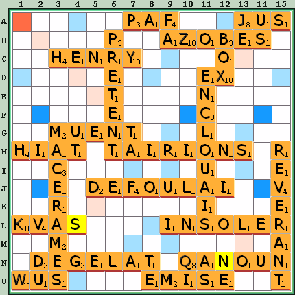 Grille de jeu