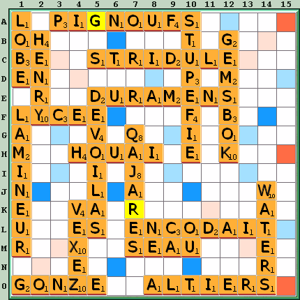Grille de jeu