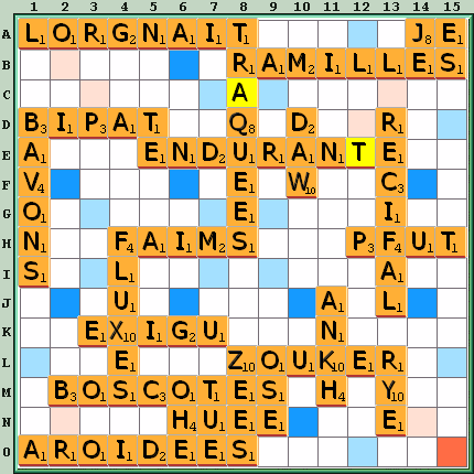 Grille de jeu