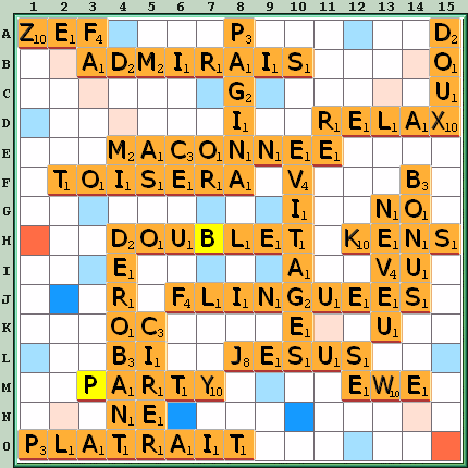 Grille de jeu