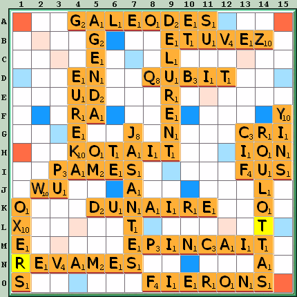 Grille de jeu