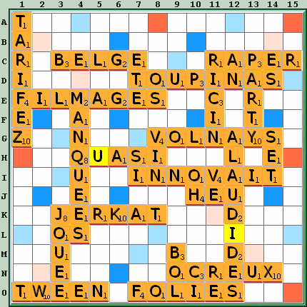 Grille de jeu