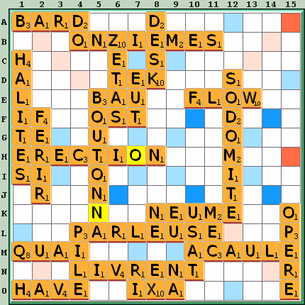 Grille de jeu