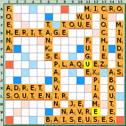 Grille de jeu
