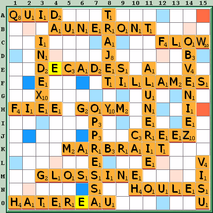 Grille de jeu