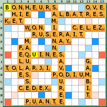Grille de jeu
