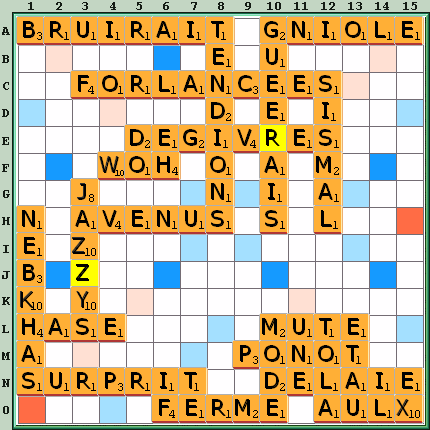 Grille de jeu