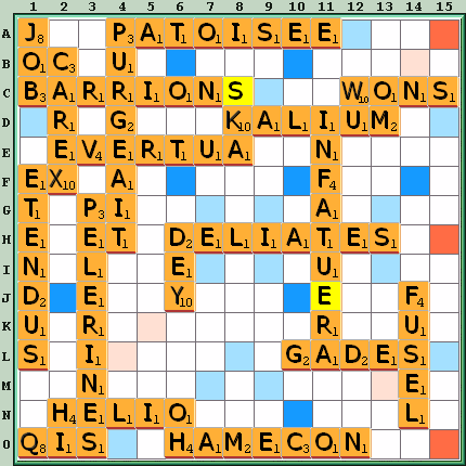 Grille de jeu