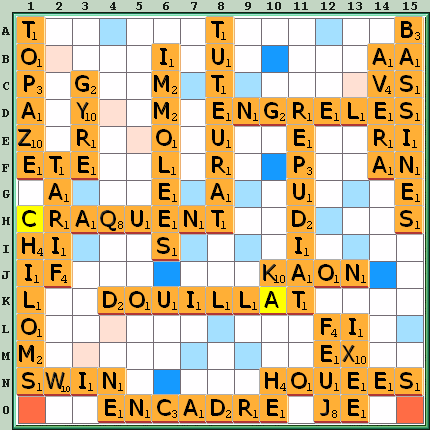 Grille de jeu