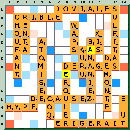 Grille de jeu