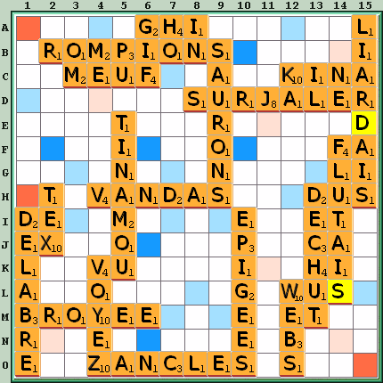 Grille de jeu