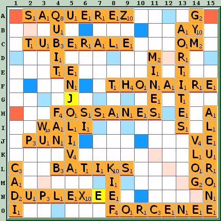 Grille de jeu