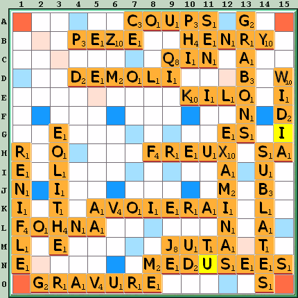 Grille de jeu