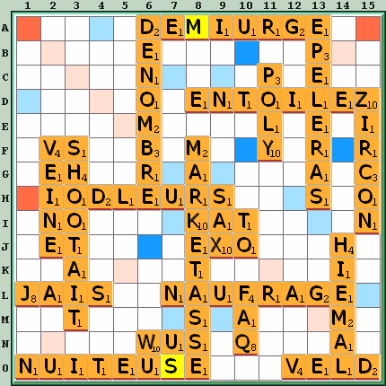Grille de jeu