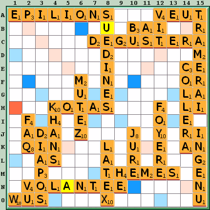 Grille de jeu