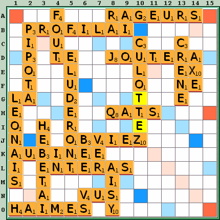 Grille de jeu