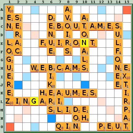 Grille de jeu