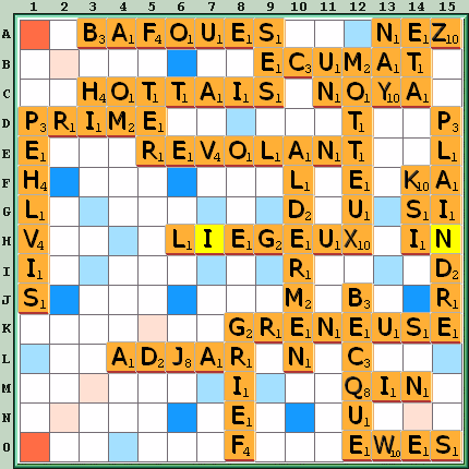 Grille de jeu