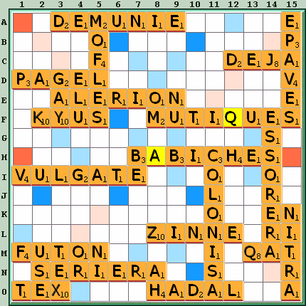 Grille de jeu