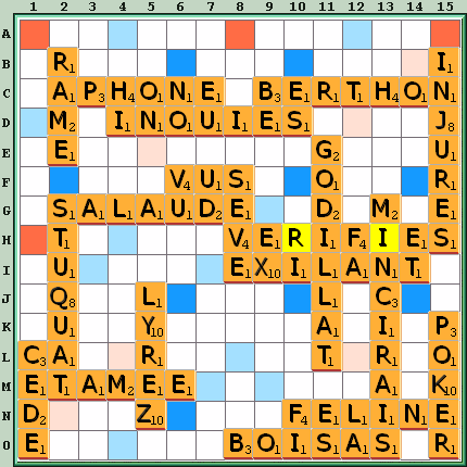 Grille de jeu