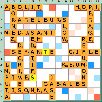 Grille de jeu