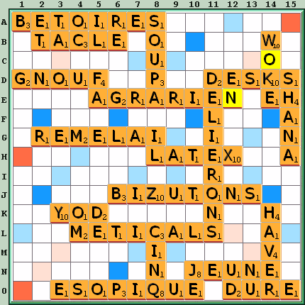 Grille de jeu