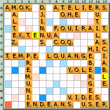 Grille de jeu