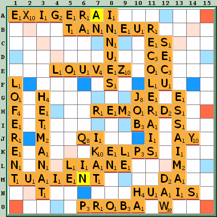 Grille de jeu