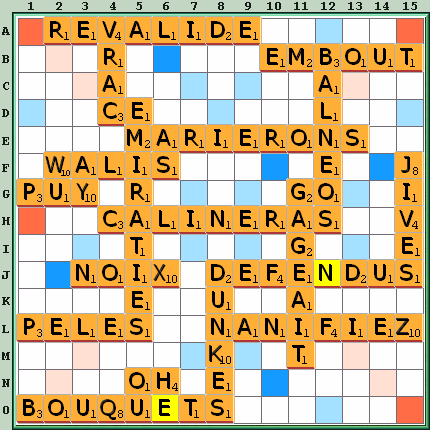 Grille de jeu