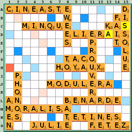 Grille de jeu