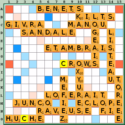Grille de jeu